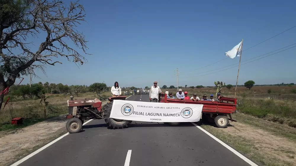 corte de ruta en naineck