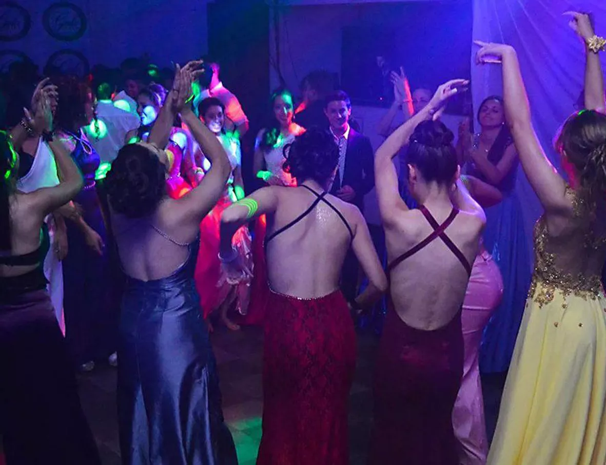 fiesta de egresados